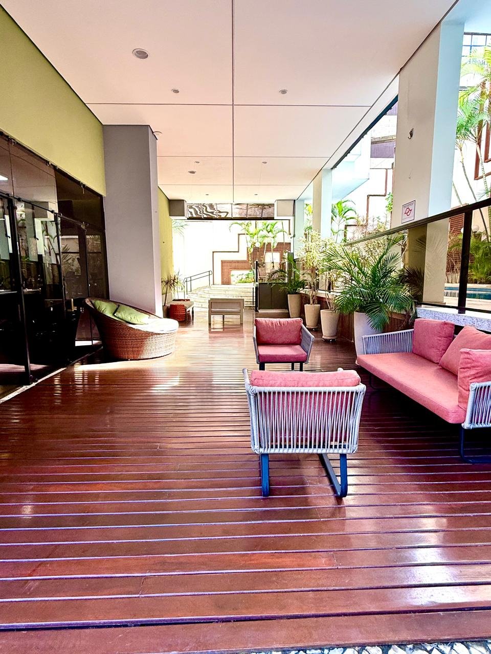 Área de convivência do La Residence Paulista